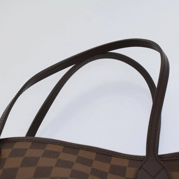 LOUIS VUITTON Damier Ebene Neverfull MM Tote Bag N51105 LV Auth ar10580SA - Picture 9 of 16